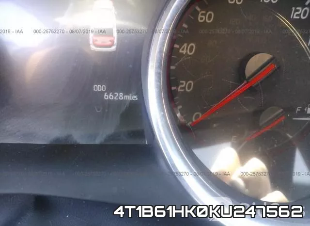 4T1B61HK0KU247562 фото 8