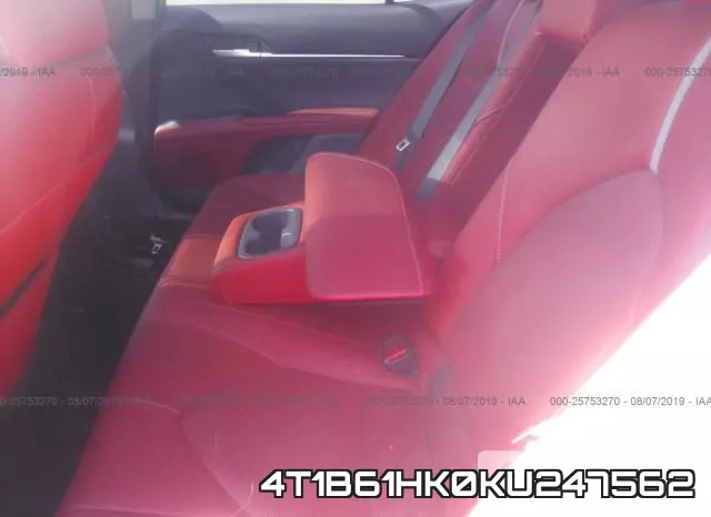 4T1B61HK0KU247562 фото 9