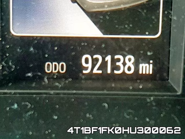 4T1BF1FK0HU300062 фото 9