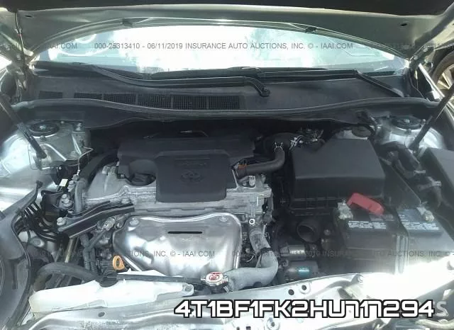 4T1BF1FK2HU717294 фото 2
