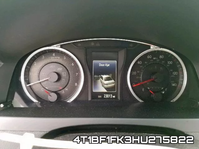 4T1BF1FK3HU275822 фото 9
