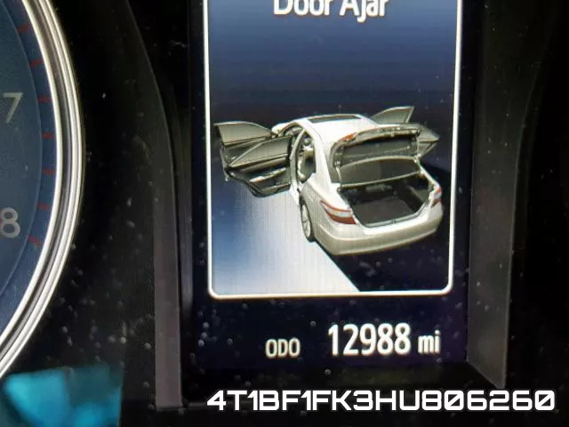 4T1BF1FK3HU806260 фото 9