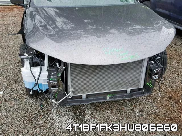 4T1BF1FK3HU806260 фото 10