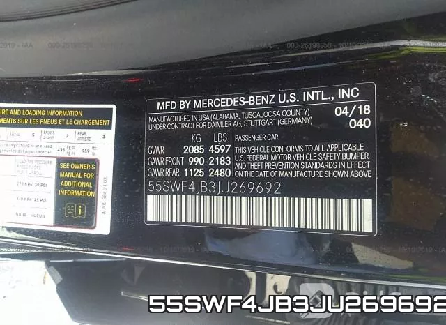 55SWF4JB3JU269692 фото 10
