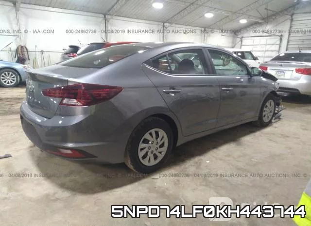 5NPD74LF0KH443744 фото 5