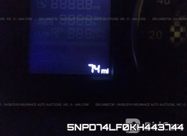5NPD74LF0KH443744 фото 8