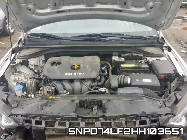5NPD74LF2HH103651 фото 8