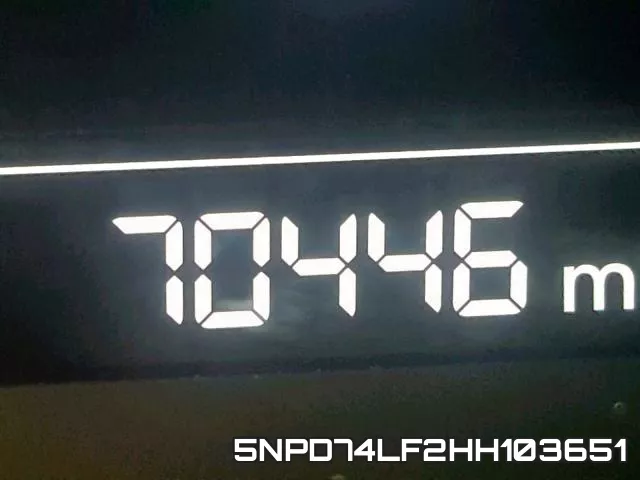 5NPD74LF2HH103651 фото 9