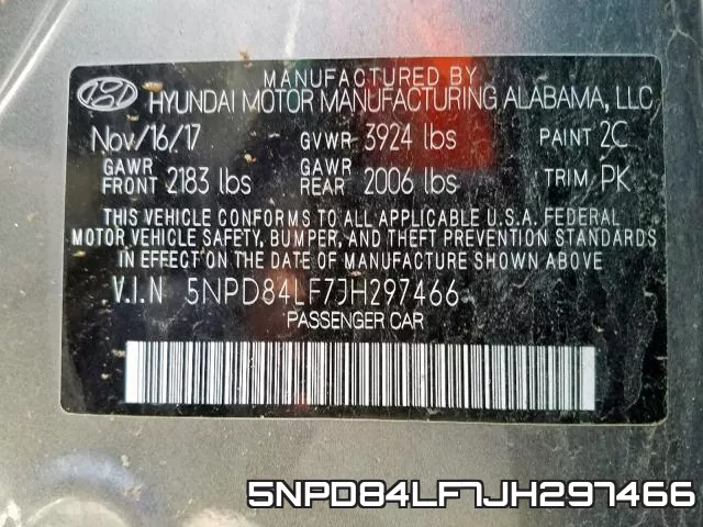 5NPD84LF7JH297466 фото 2