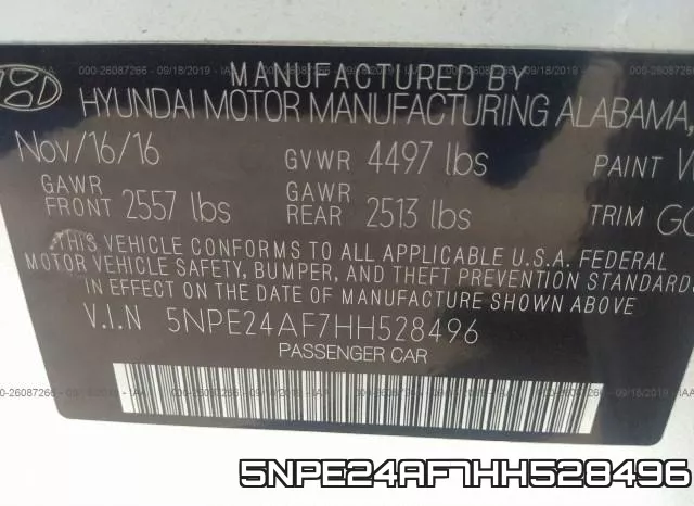 5NPE24AF7HH528496 фото 10