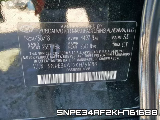 5NPE34AF2KH761688 фото 2
