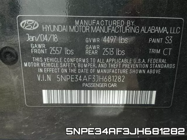 5NPE34AF3JH681282 фото 2