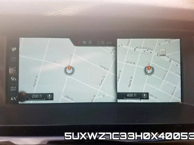 5UXWZ7C33H0X40053 фото 10