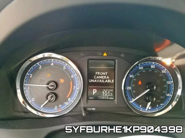 5YFBURHE1KP904398 фото 9