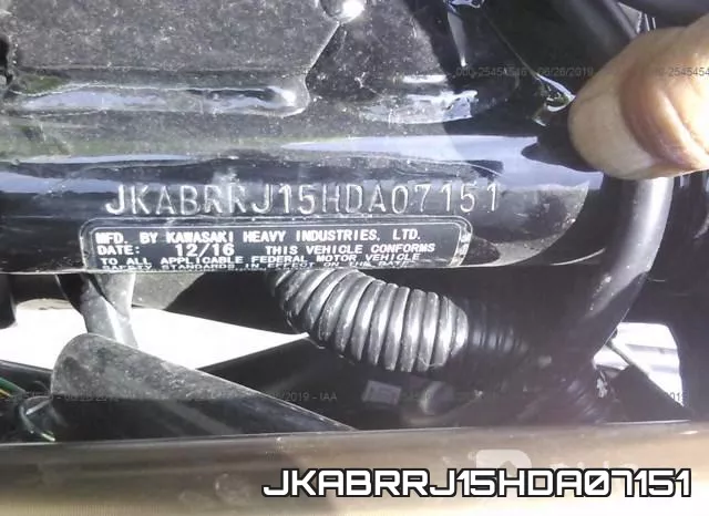 JKABRRJ15HDA07151 фото 2