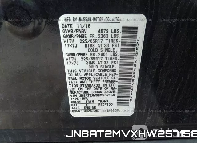 JN8AT2MVXHW257158 фото 10