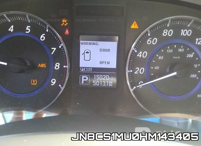 JN8CS1MU0HM143405 фото 8