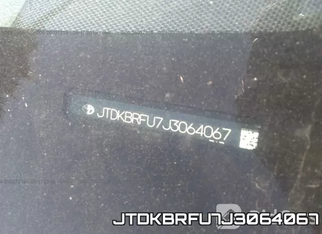 JTDKBRFU7J3064067 фото 10