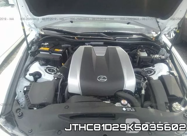 JTHC81D29K5035602 фото 2