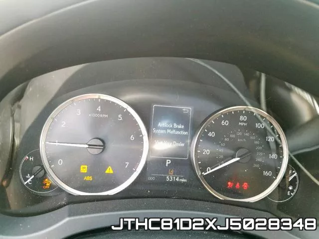 JTHC81D2XJ5028348 фото 9