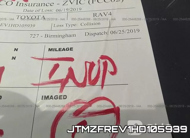 JTMZFREV1HD105939 фото 8