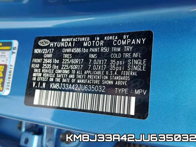 KM8J33A42JU635032 фото 2