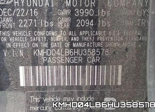 KMHD04LB6HU358578 фото 10