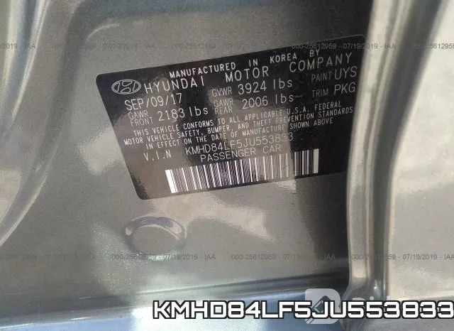 KMHD84LF5JU553833 фото 10