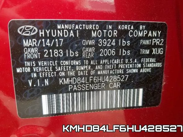 KMHD84LF6HU428527 фото 2