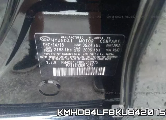 KMHD84LF8KU842075 фото 10