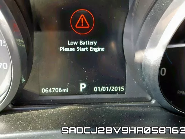 SADCJ2BV9HA058763 фото 9