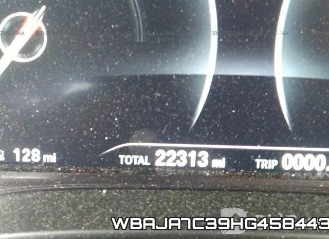 WBAJA7C39HG458443 фото 8