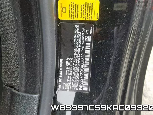 WBS3S7C59KAC09320 фото 2
