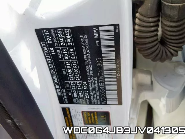 WDC0G4JB3JV041305 фото 2