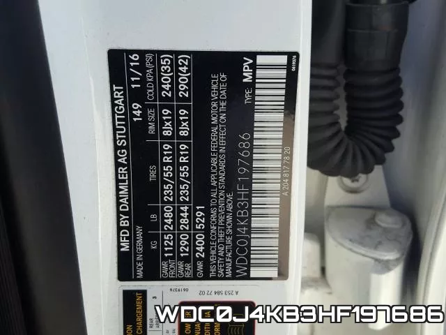 WDC0J4KB3HF197686 фото 2