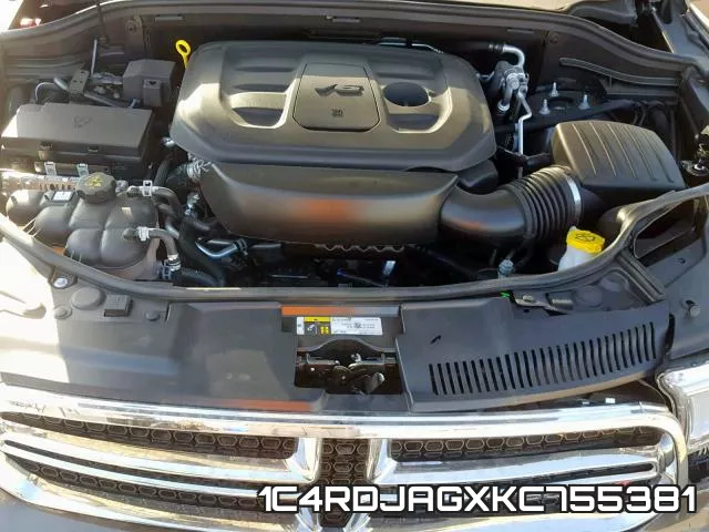 1C4RDJAGXKC755381 фото 8