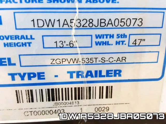 1DW1A5328JBA05073 фото 2