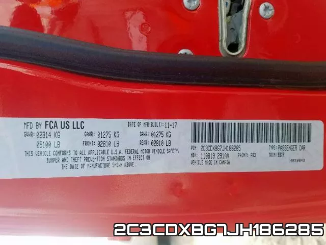 2C3CDXBG7JH186285 фото 2