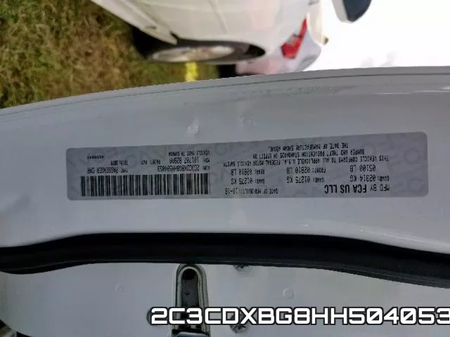 2C3CDXBG8HH504053 фото 2