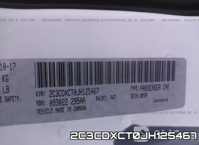 2C3CDXCT0JH125467 фото 10