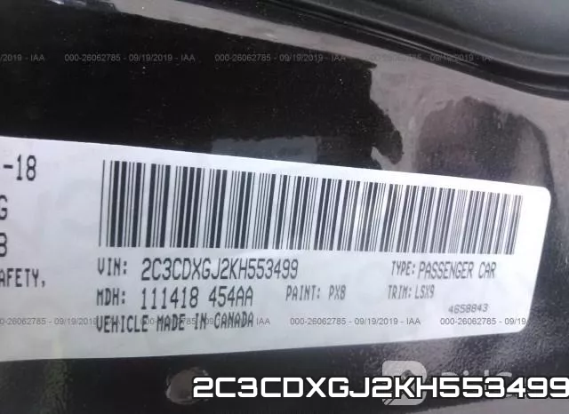 2C3CDXGJ2KH553499 фото 10