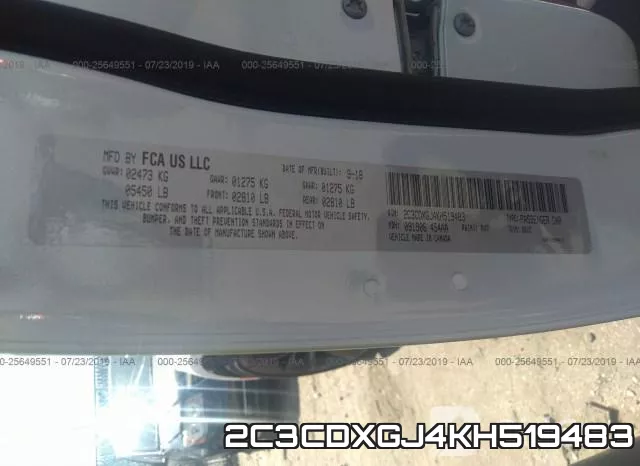 2C3CDXGJ4KH519483 фото 10