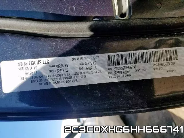 2C3CDXHG6HH666741 фото 2