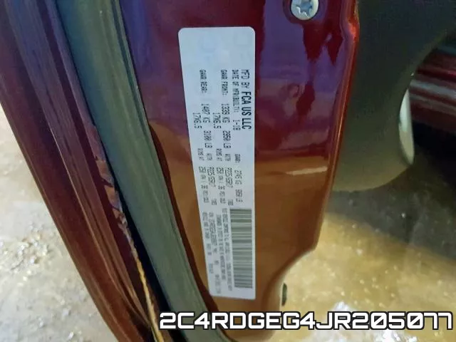 2C4RDGEG4JR205077 фото 2