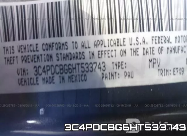 3C4PDCBG6HT533743 фото 10