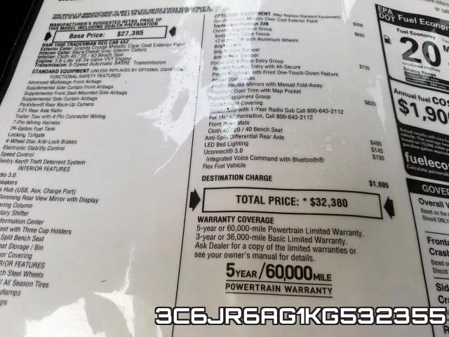 3C6JR6AG1KG532355 фото 9