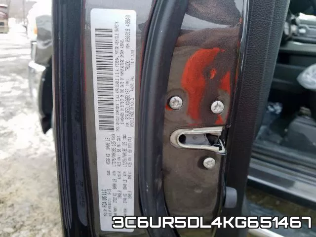 3C6UR5DL4KG651467 фото 2