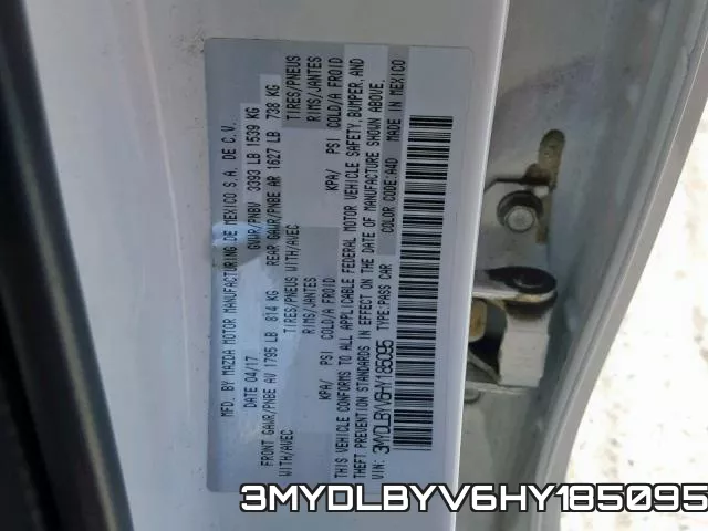 3MYDLBYV6HY185095 фото 2