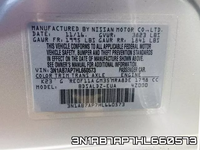 3N1AB7AP7HL660573 фото 2