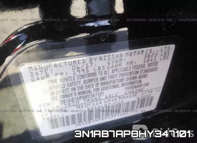 3N1AB7AP8HY347101 фото 10
